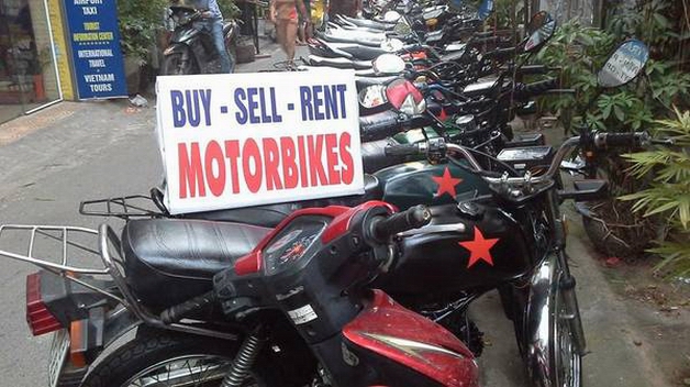 How to rent a motorbike in Hanoi at cheap price