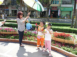 City?s 130 Tet flower selling points